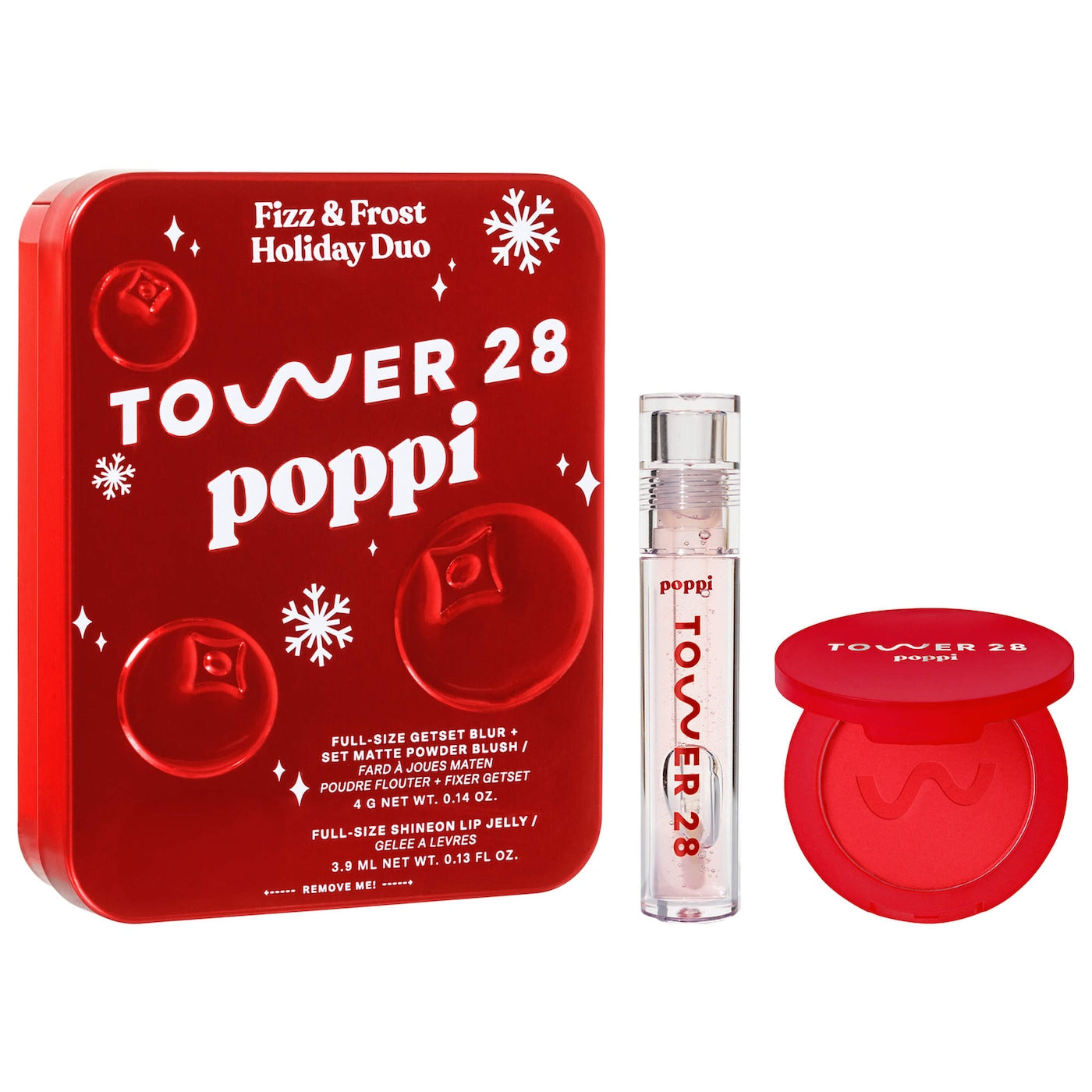 Tower 28 Beauty x Poppi Fizz + Frost Holiday Duo