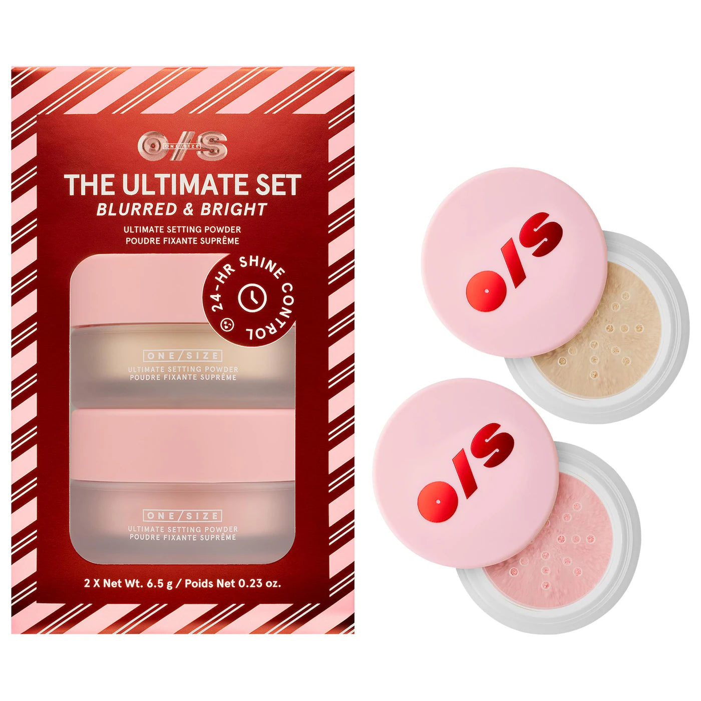 ONE/SIZE Ultimate Blurring Setting Powder Blurred & Bright Travel Duo
