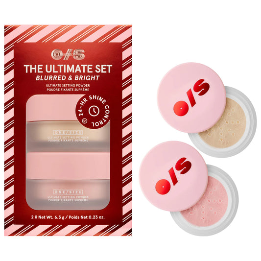 ONE/SIZE Ultimate Blurring Setting Powder Blurred & Bright Travel Duo