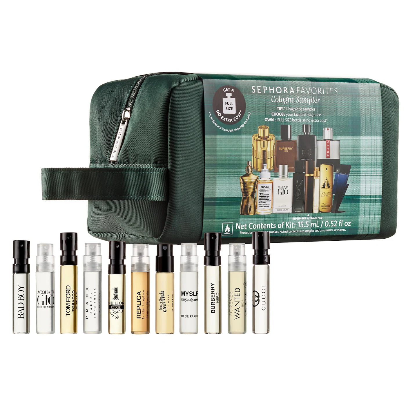Sephora Favorites The Essential Men's Fragrance Cologne Sampler Set w/ Redeemable Voucher