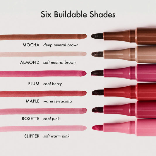 Summer Fridays Flushed Lip Stain 12HR Transfer-Proof Lip Tint