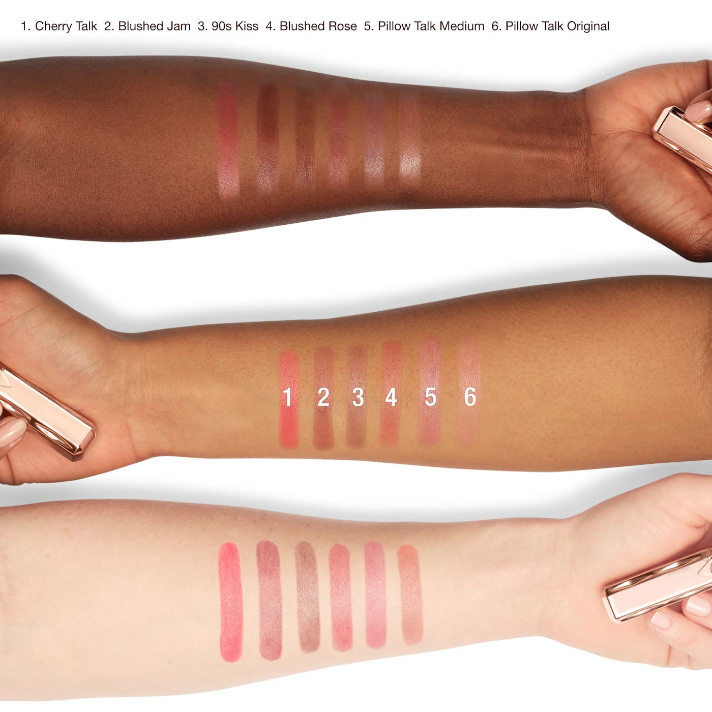 Charlotte Tilbury  Pillow Talk Long Lasting Blush Balm Sheer Lip Tint