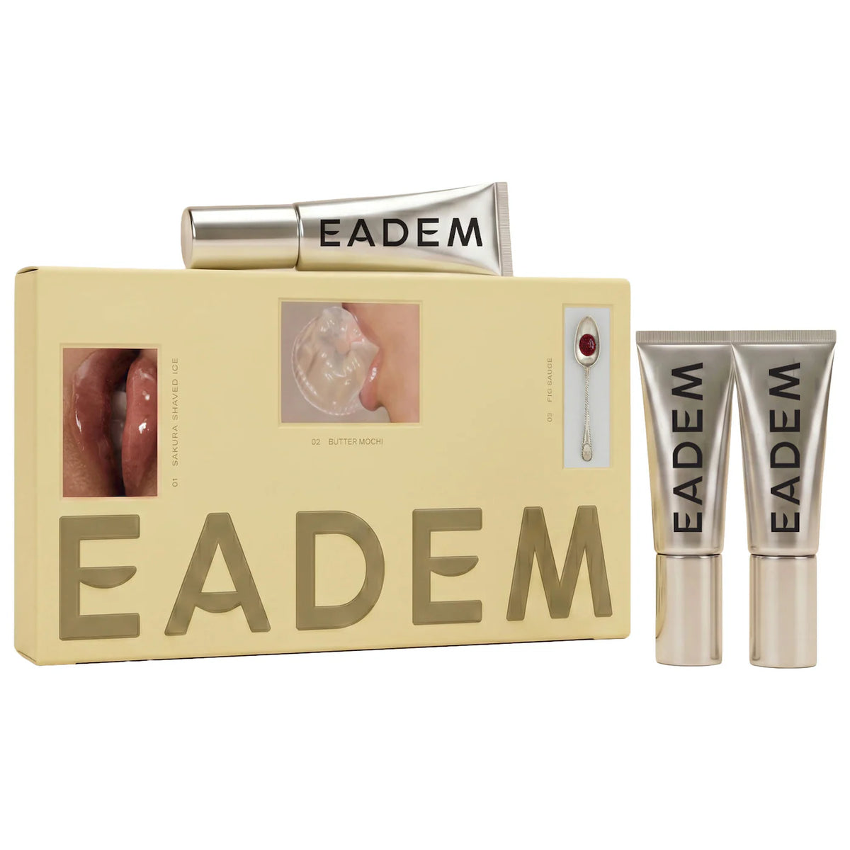 EADEM Mini Le Chouchou Peptides Nourishing + Softening Mini Lip Balm Trio