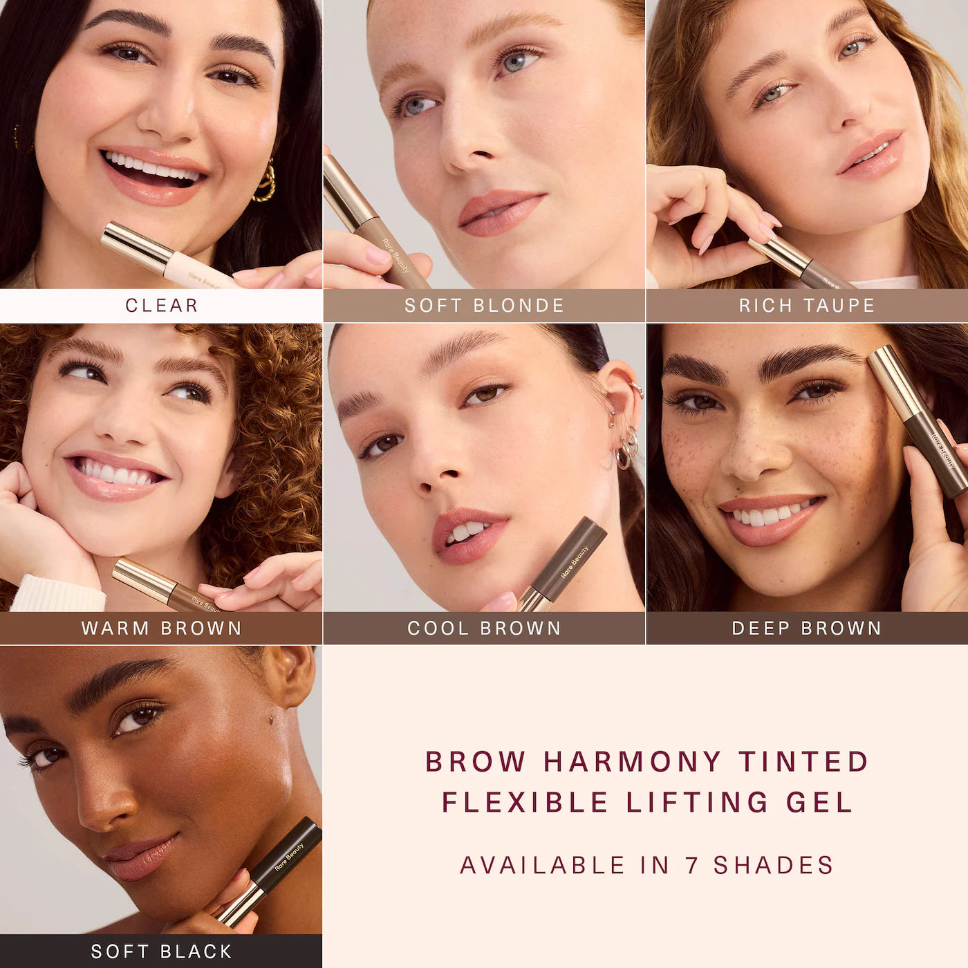 Rare Beauty Brow Harmony Flexible Lifting and Laminating Eyebrow Gel