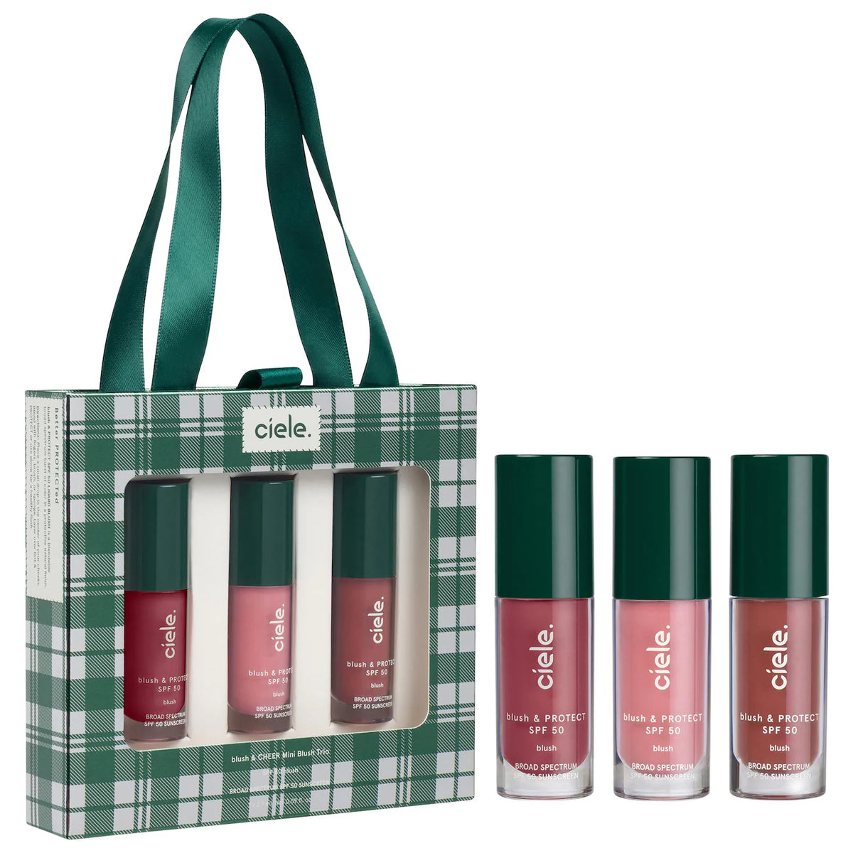 ciele Mini Blush & Cheer Liquid Blush SPF 50+ Gift Set