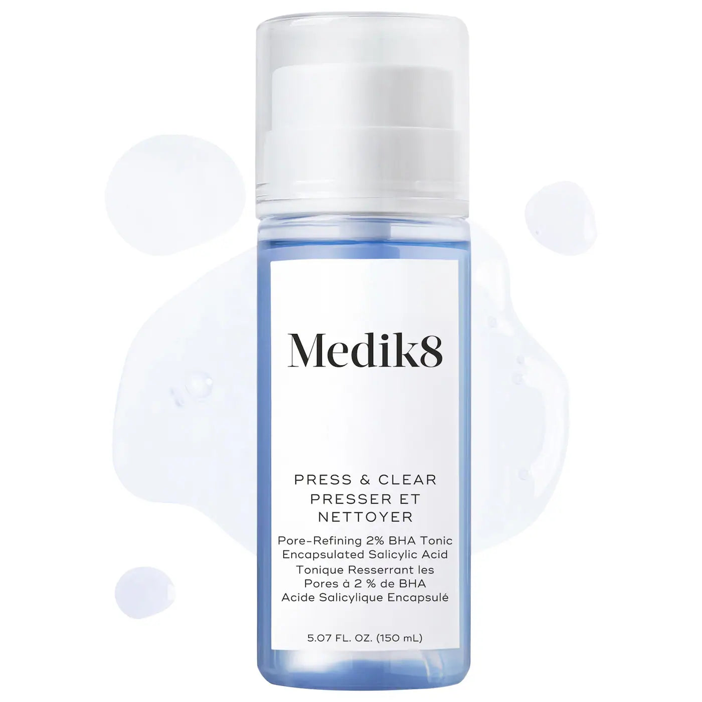 Medik8 Press & Clear Gentle Exfoliating Salicylic Acid BHA Toner