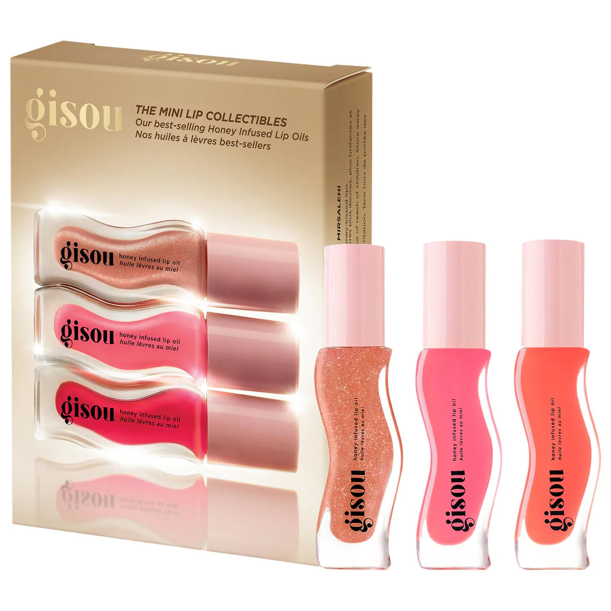 Gisou Mini Lip Trio Set