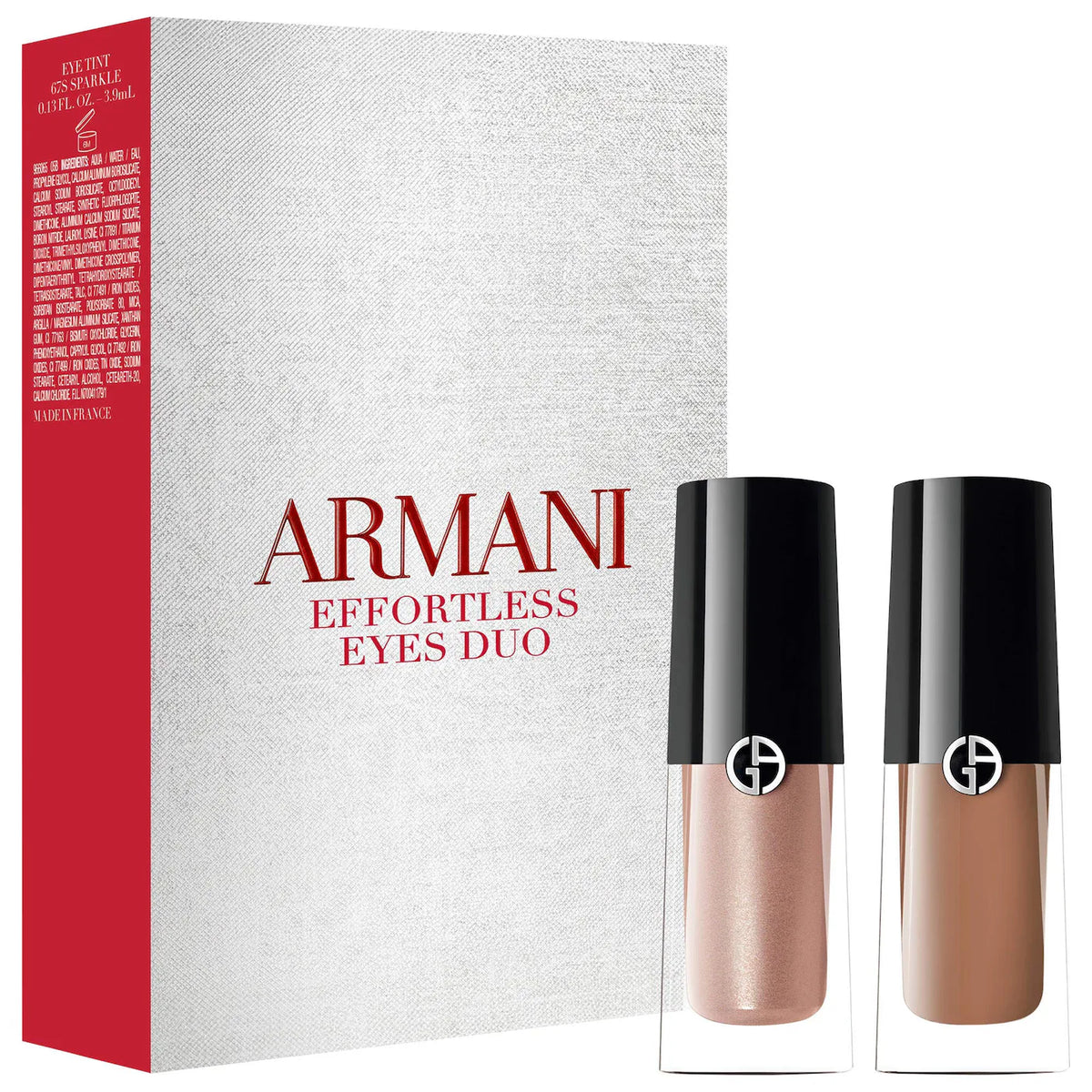 Armani Beauty Effortless Eye Tint Long-Lasting Liquid Eyeshadow Duo Gift Set