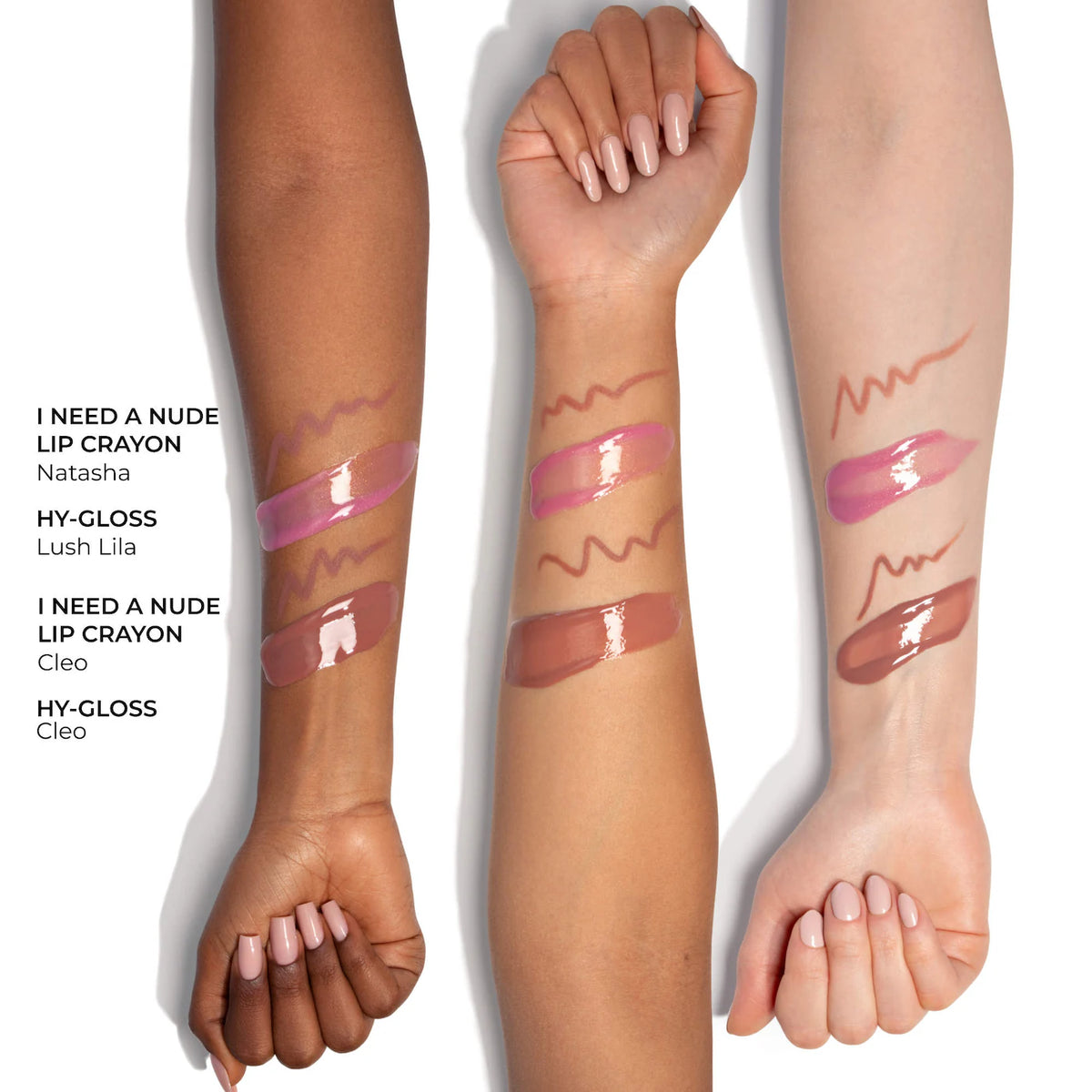 NATASHA DENONA HY-GLOSS Lip Gloss Duo Gift Set