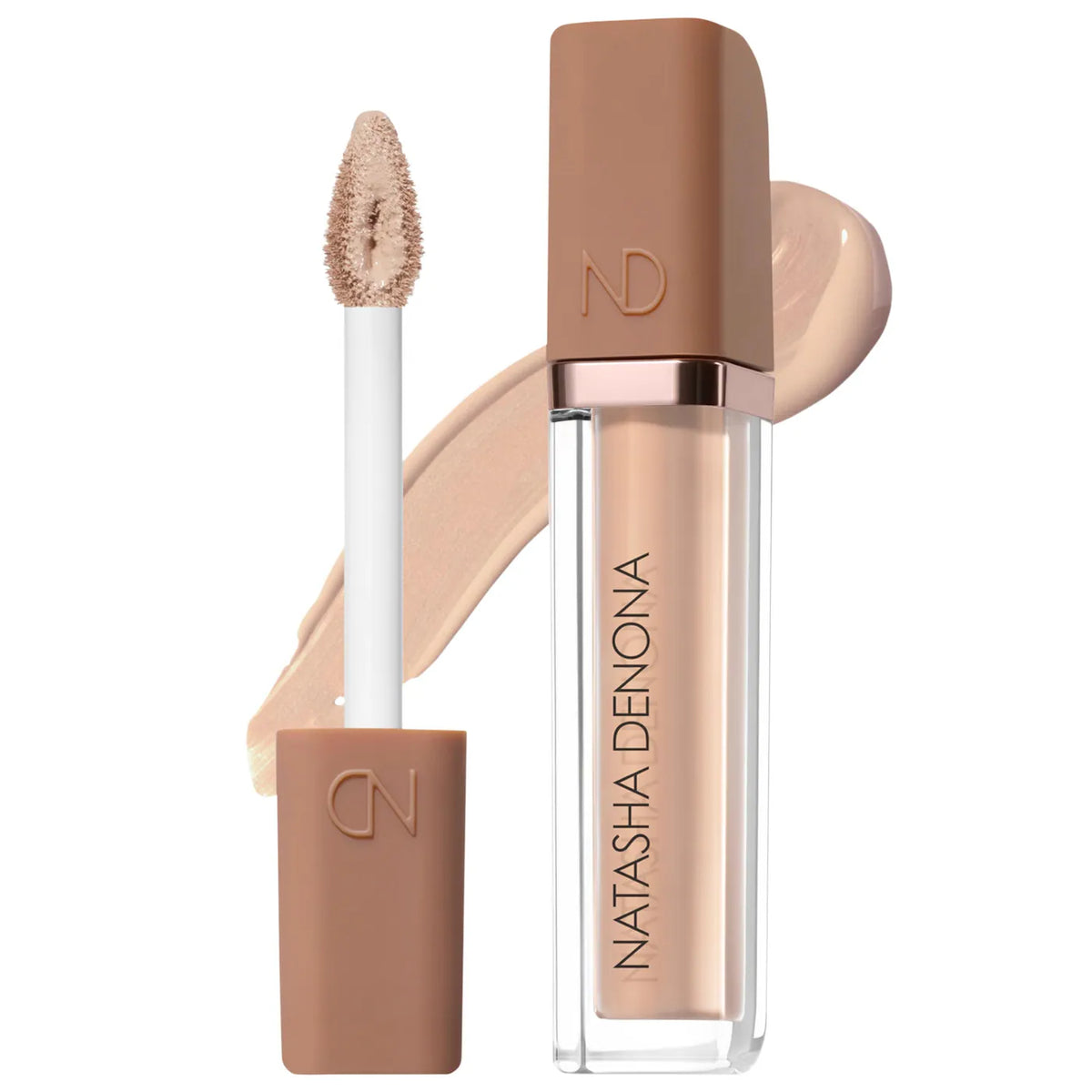 NATASHA DENONA Mini Hy-Glam Brightening & Hydrating Medium to Full Coverage Crease Proof Serum Concealer