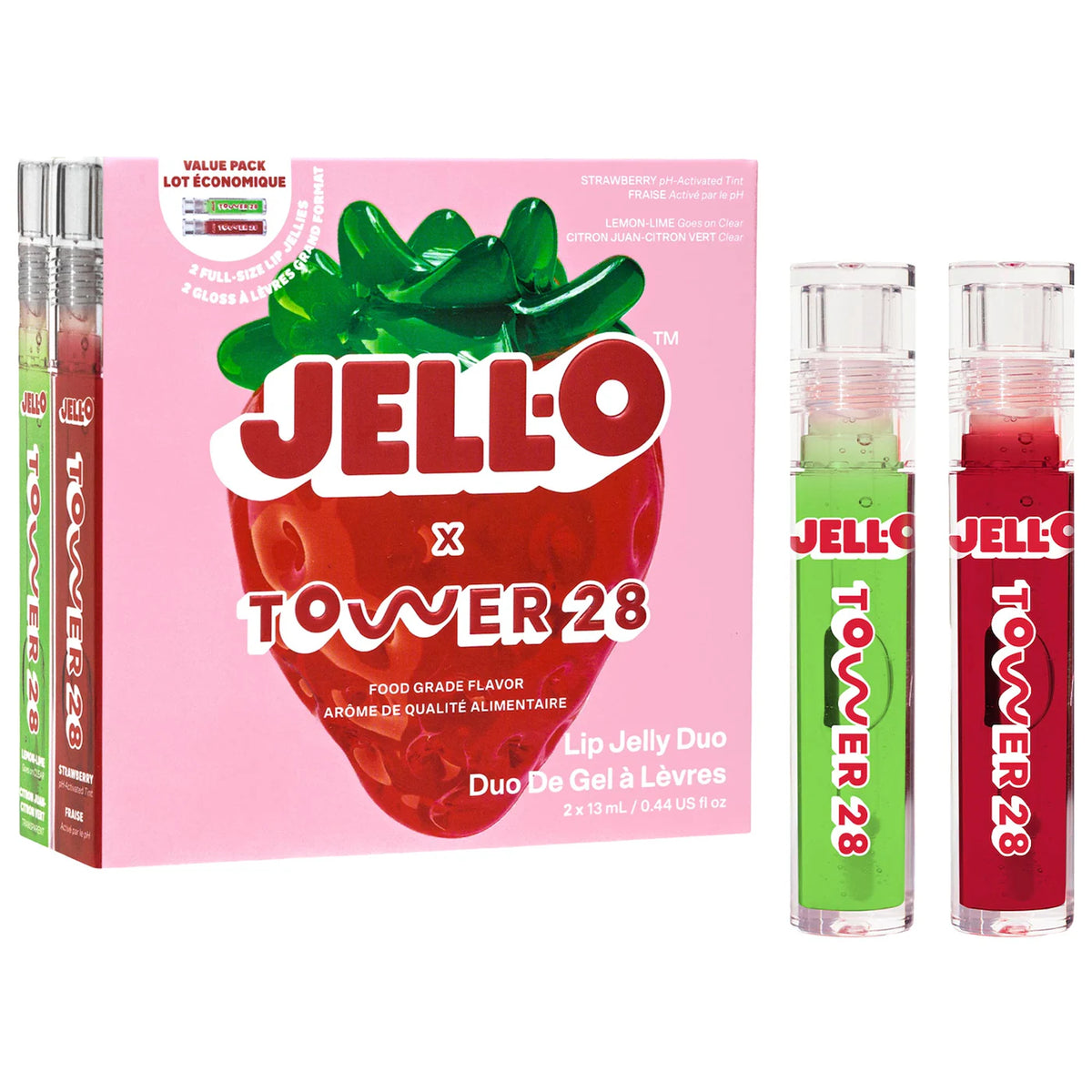 Tower 28 Beauty JELL-O™ X TOWER 28 Lip Jelly Lip Gloss Gift Set